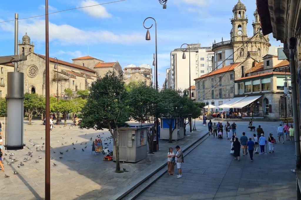 Ferienwohnung Apartamento Centrico Pontevedra Exterior foto